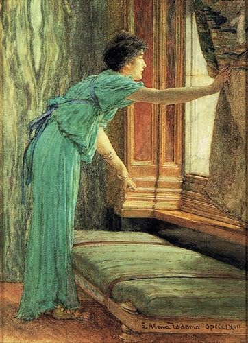 Lienzo Impaziente de Lawrence Alma-Tadema elimina las paredes vacías con arte