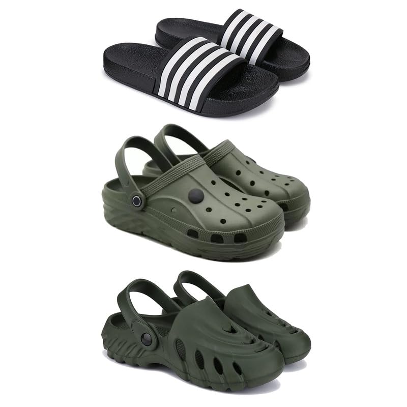 See full amazon price history chart for WINGSCRAFT Lightweight,Classic Slider || Sandals with Clogs for Men-Combo(3)-3024-3094-3137-8 Khaki WINGSCRAFT Lightweight,Classic Slider || Sandals with Clogs for Men-Combo(3)-3024-3094-3137-8 Khaki (B0D3M2FKJ5) Amazon Price History, Amazon Price Tracker