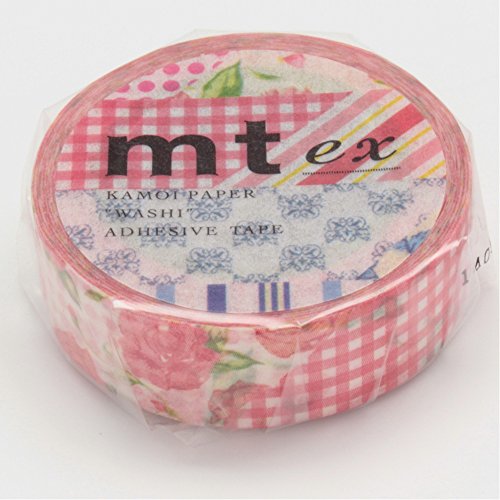 Masquage sans trace avec MT Washi Ruban adhésif EX Fleur Rouge R Mtex1p54
