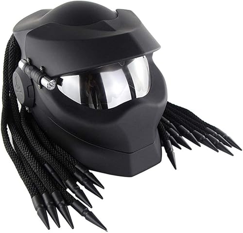 Miniatura 1 de Casco de motocicleta con lente revelable para motocicleta DOTFMVSS-218 normas de seguridad unisex para adultos adecuado para todas las estaciones