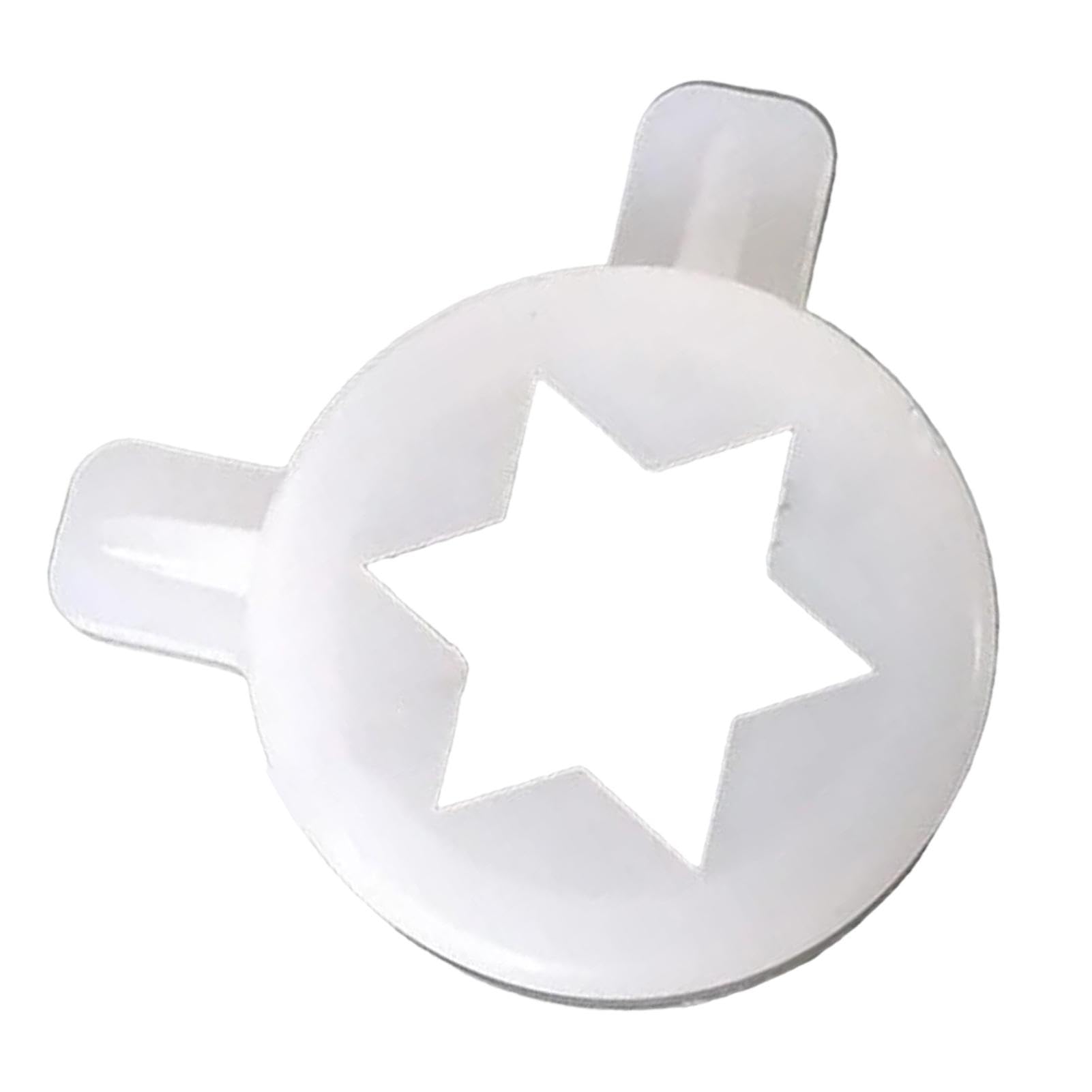 FANGZ Bouchon de modélisation de machine à crème glacée, capuchon de modélisation étoile hexagramme, Capuchon de modélisation Hexagram Design avec diamètre intérieur de 29 mm, Pièce de rechange de
