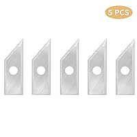 Vista 3 de Insertos de carburo de 60 grados para BINSTAK-B2301-1/4 Shank 60-Deg V Groove Router Bit - 5 PCS