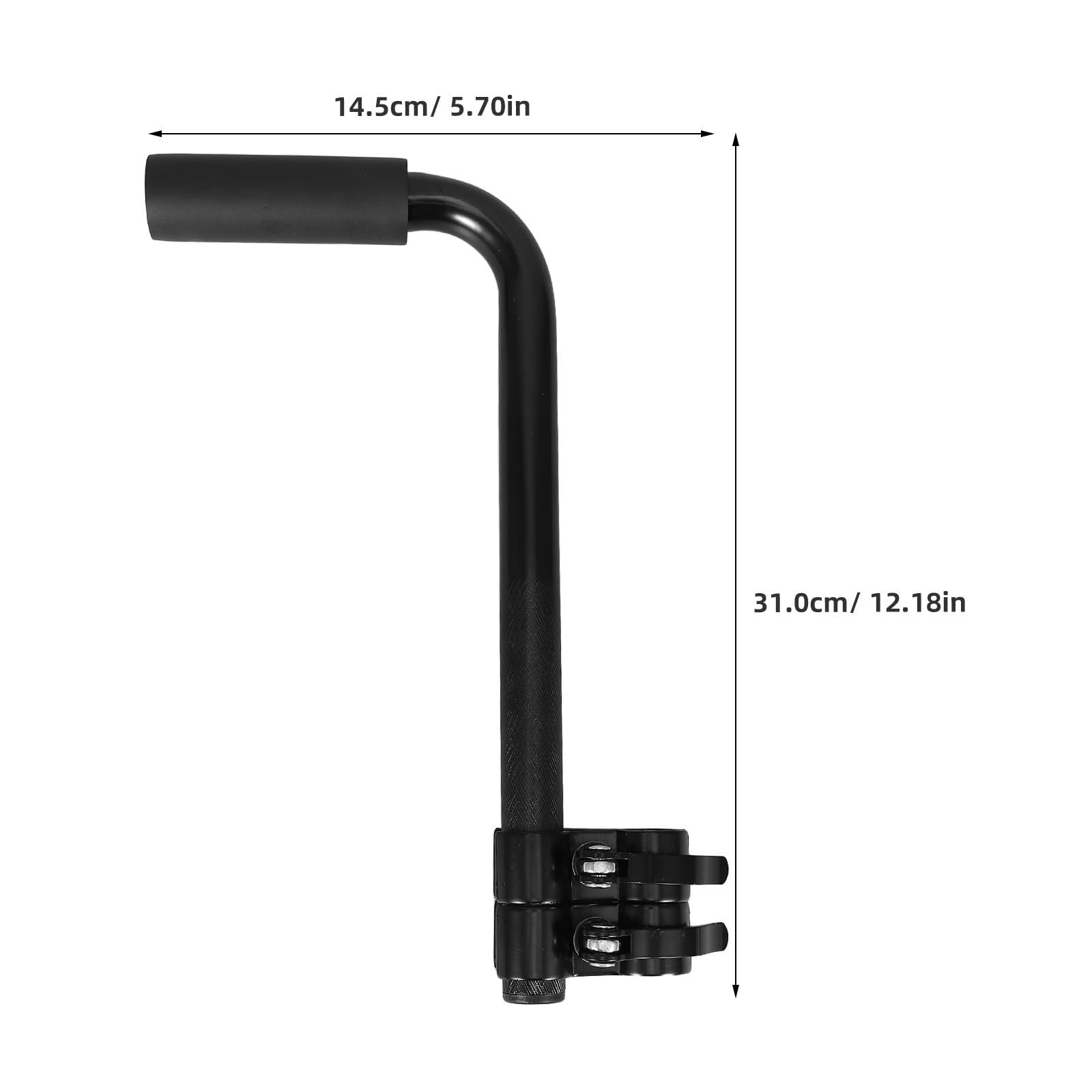 FRCOLOR 2 Piezas Extensor de Manija para Silla de Ruedas Accesorio Práctico y Resistente para Facilitar el Manejo y Transporte
