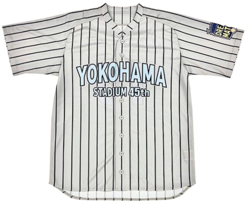 Amazon.co.jp: 松坂大輔18横浜スタジアム45周年記念HQユニフォームL 