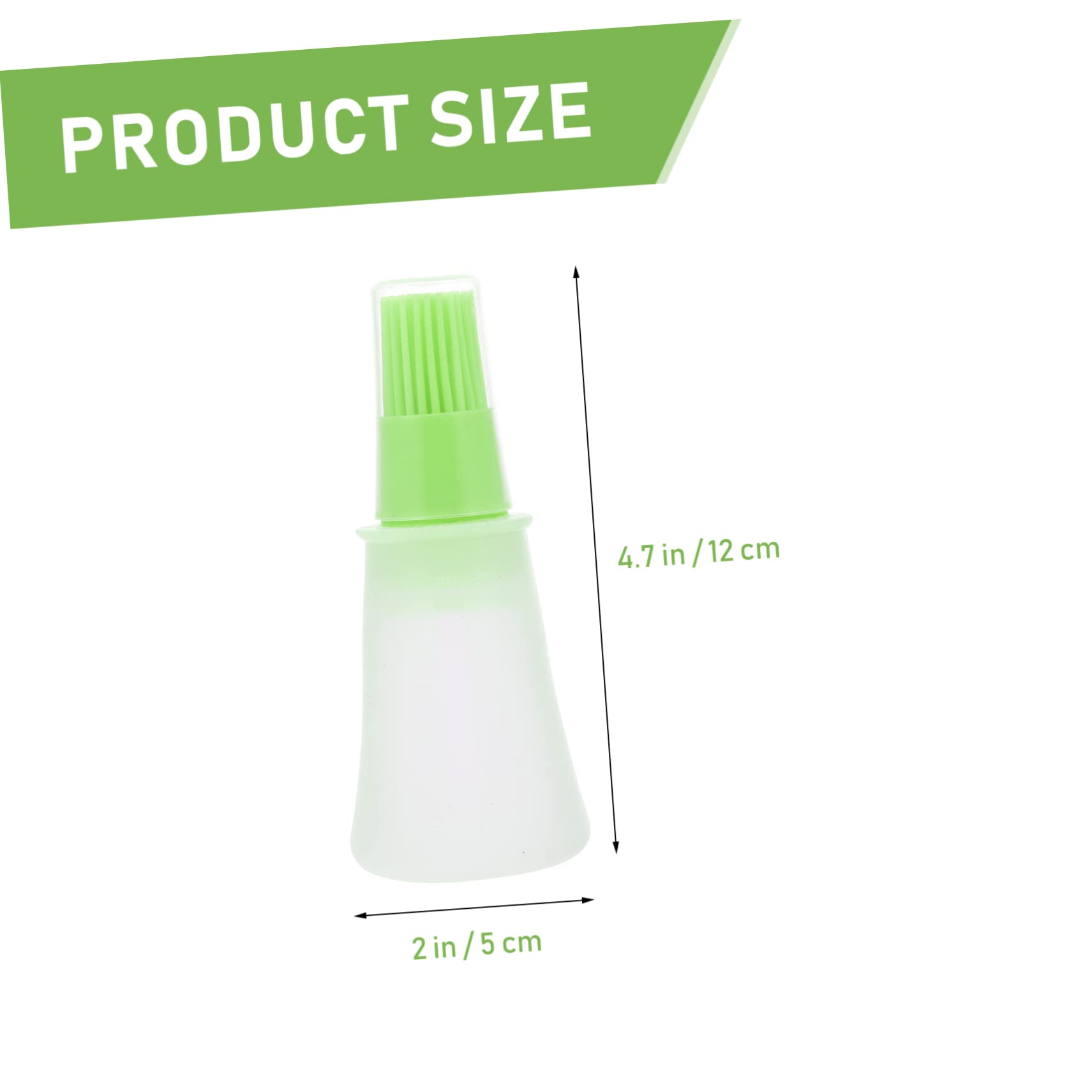 YARNOW 6pezzi Pennelli Per Silicone Con Contenitore Trasparente Strumenti Pratici Per Bbq Cottura e Condimento e Facile Da Usare