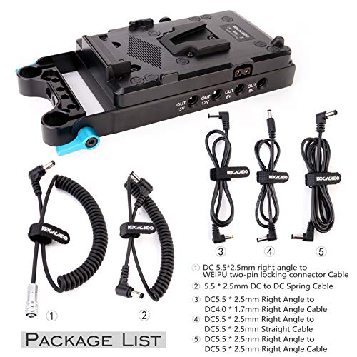 Alimentación estable para Blackmagic Pocket Cinema 4K/6K mediante placa divisor de batería 7