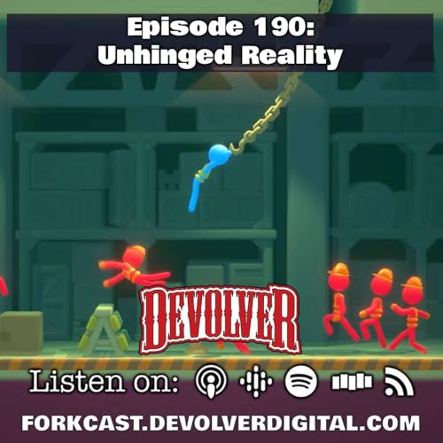 Episode 190: Unhinged Reality Podcast Por arte de portada