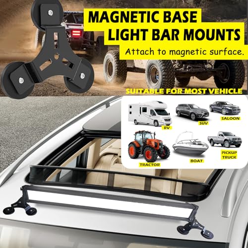 Image of Strong Magnetic Light Bar Mounts, 2Pcs