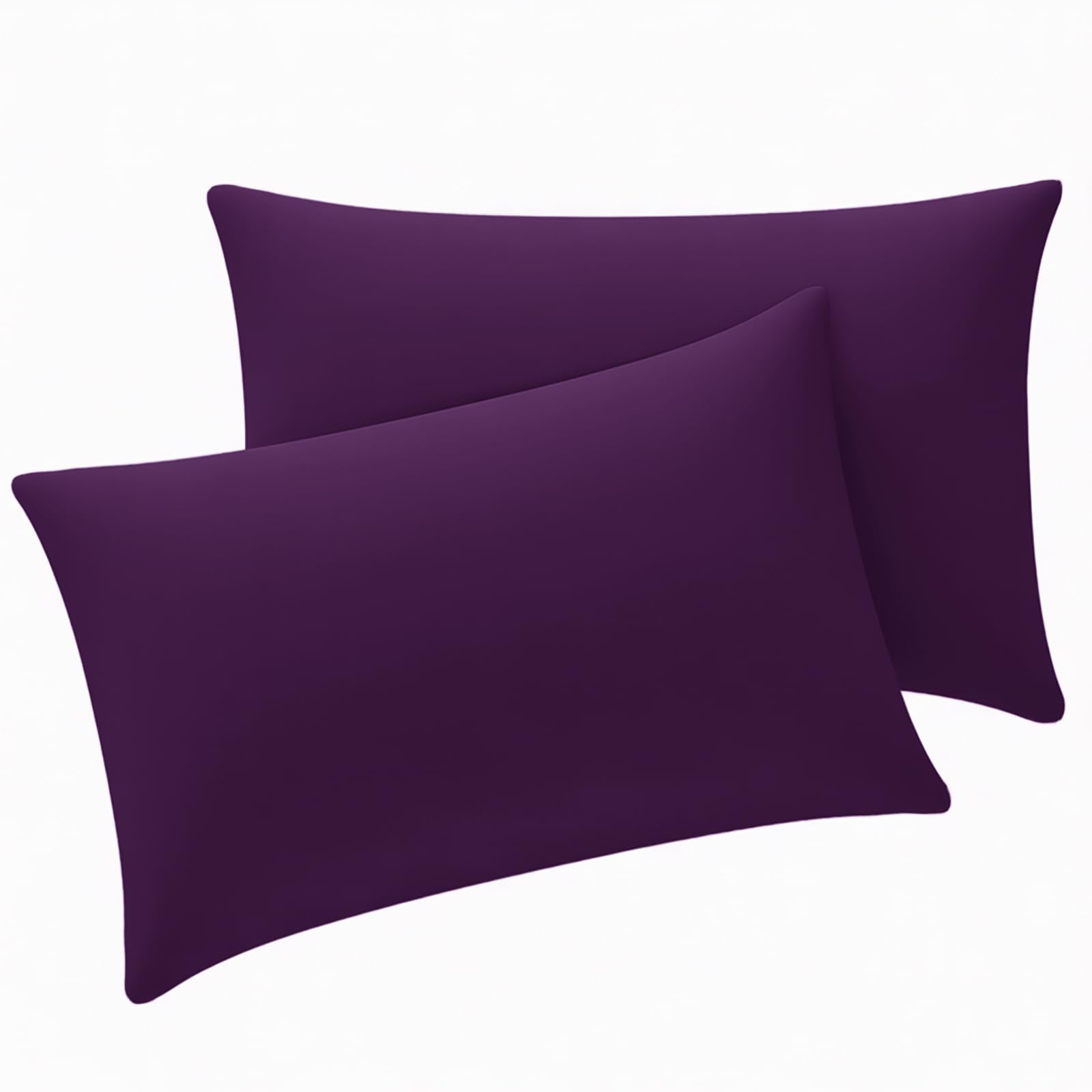 Tifschlaf Kissenbezug 2er Set - Kopfkissenbezug mit Reißverschluss aus Mikrofaser Weich, Pillow Case