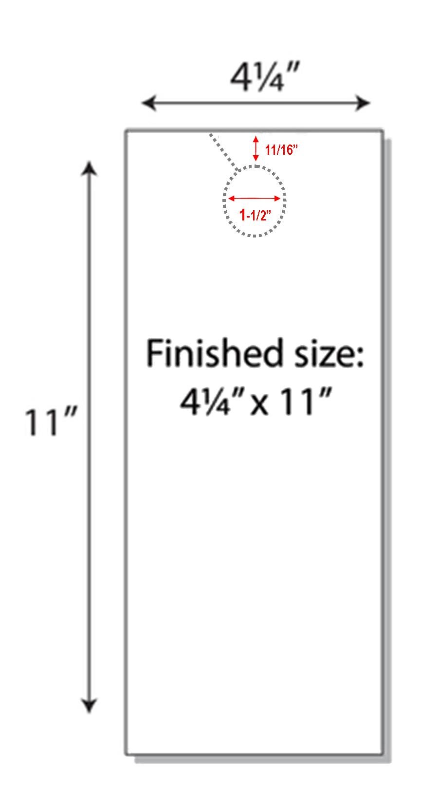 Door Hangers, Print-Ready, 4.25