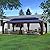 Yardenaler 14x24 FT Gazebo Wooden Finish & Metal Frame, Double Roof Permanent Outdoor Pavilion with Curtain & Netting for Patio, Garden, Backyard
