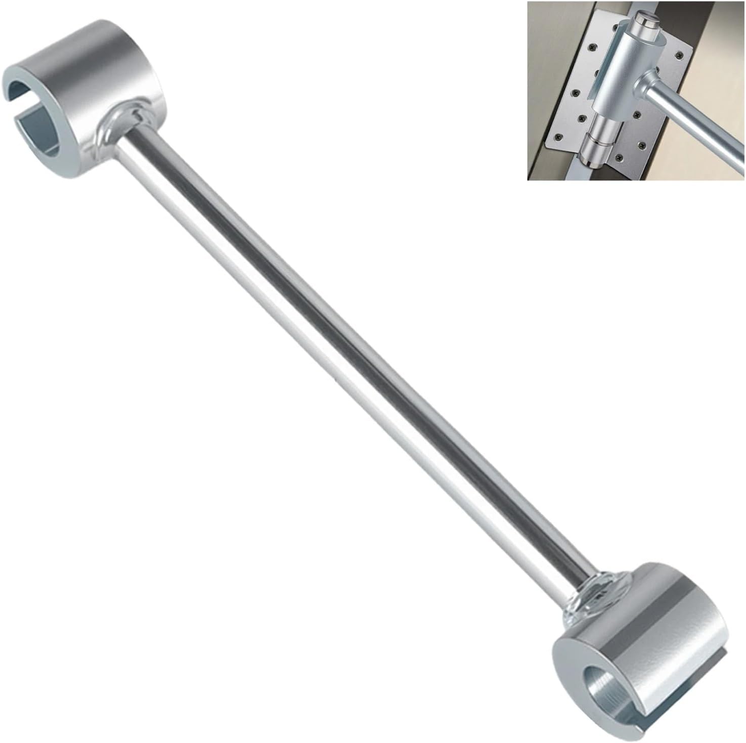 Door Hinge Gap Adjuster Alignment Tool with Wrench for Cabinet and Furniture Installation and Repair 2PCS(C)