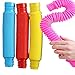 Produktbild Fidget Pop Tube Spielzeug für Kinder und Erwachsene, 4 X-große Pop-Röhren, sensorisches Spielzeug (mehrfarbig)