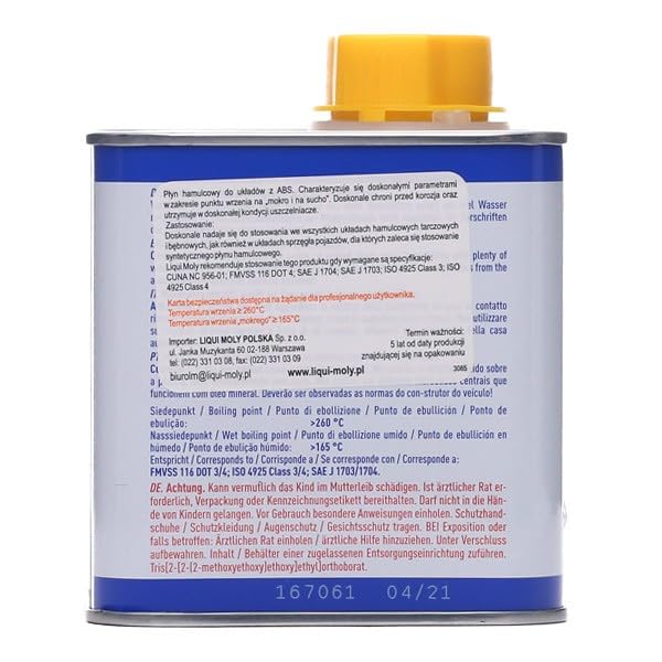Image of Liqui Moly Dot 4 Brake Fluid (500 ml)