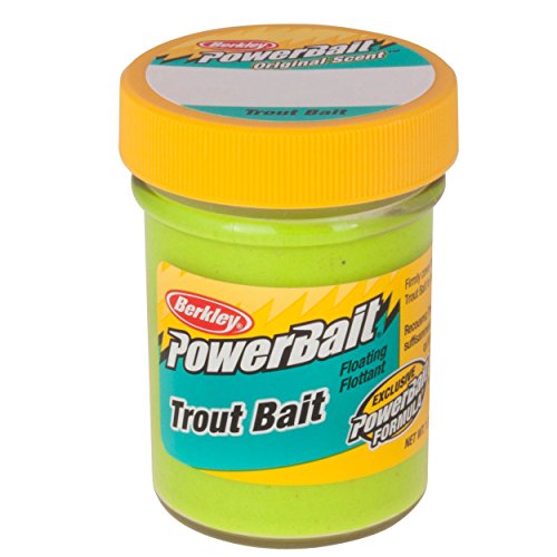 PowerBait Trout Bait Chartreuse 1.75oz Jar