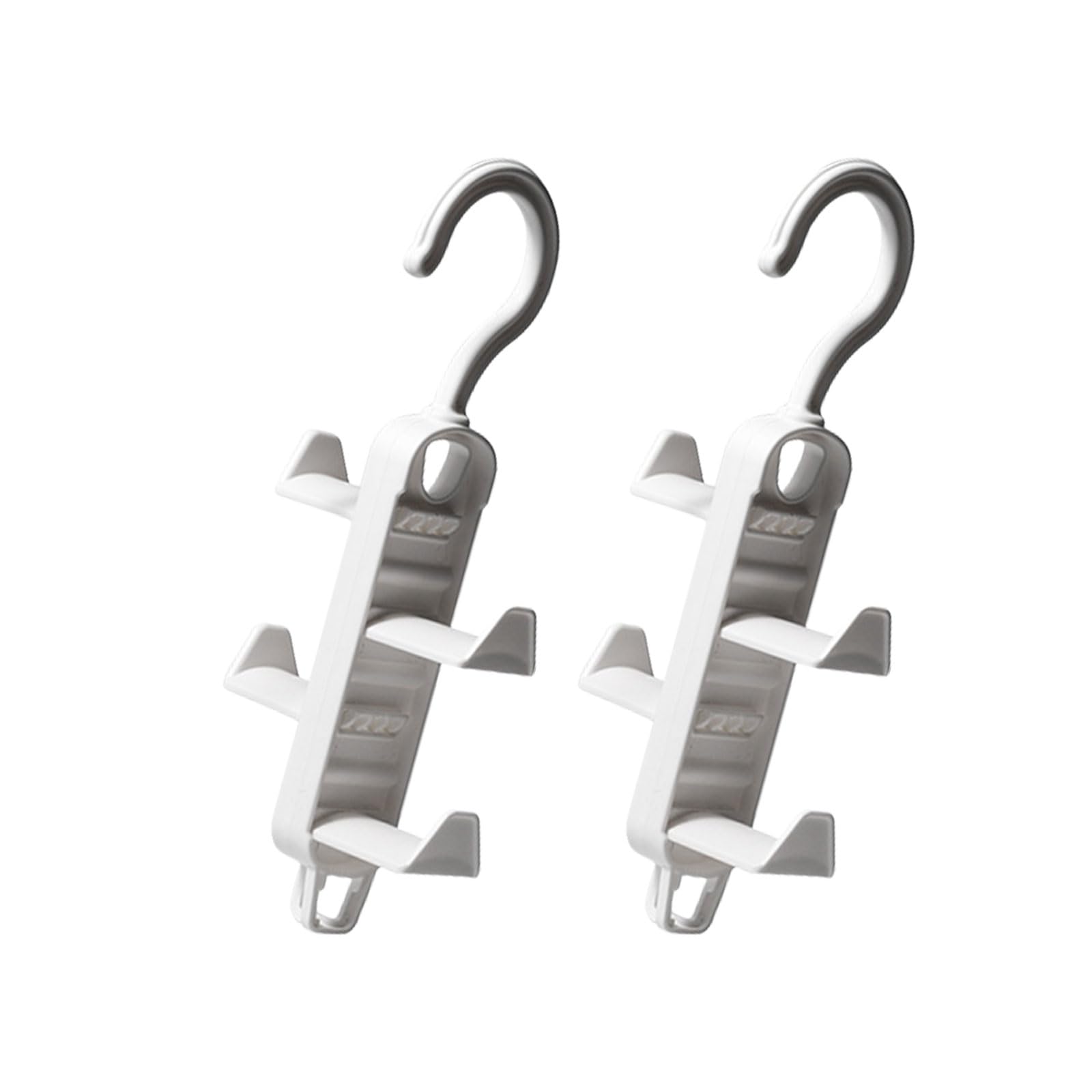 Msioytog A Space Saving Hanging Hook Delicate Nd Space Efficient Clothes Rack With Multi Row Hooks For Wardrobe Nd Door Use Hanger