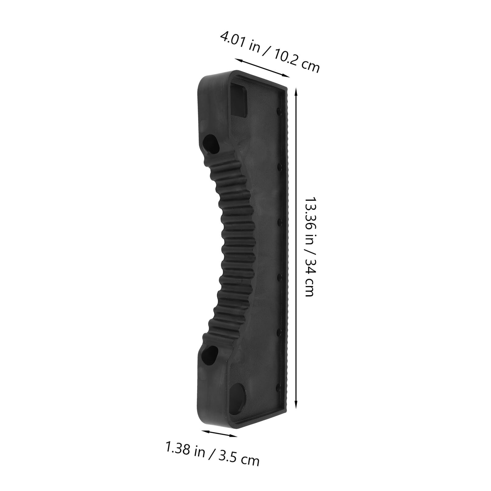 Protectores Antideslizantes para Escaleras cópicas Aluminio Fundas Negras para Peldaños 2 Piezas Accesorios Seguridad para Escaleras Literas y Camas Altas