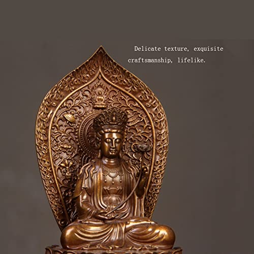 Statue de Bouddha pour jardin TUSUOD en résine zen - 8