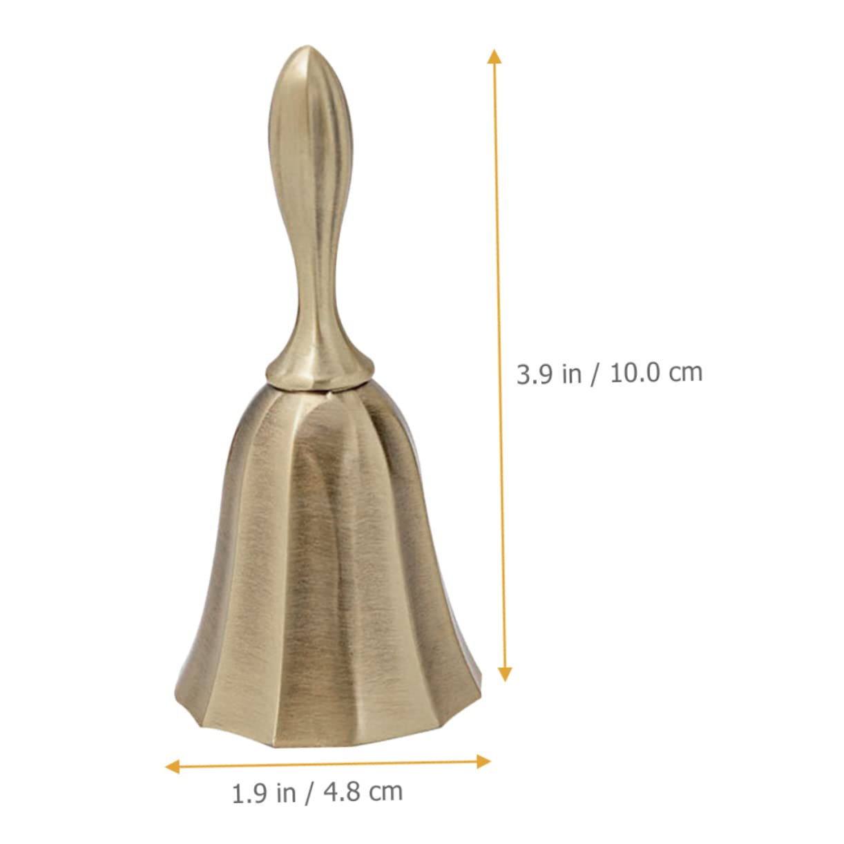 3piezas Campana De Servicio De Mano Para Restaurante Campana De Llamada Decorativa Antiguo Para Oficina Cocina y Recepción