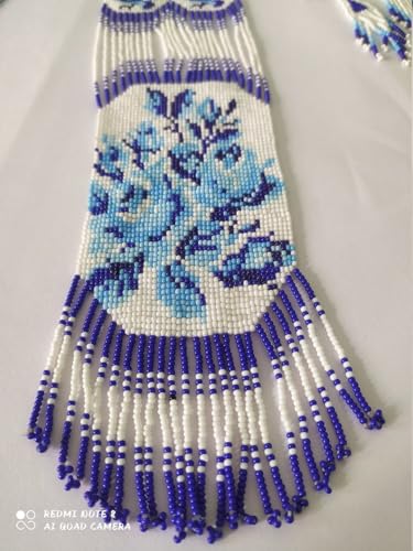 Conjunto Gerdan de flores ucranianas para looks étnicos boho chic 4