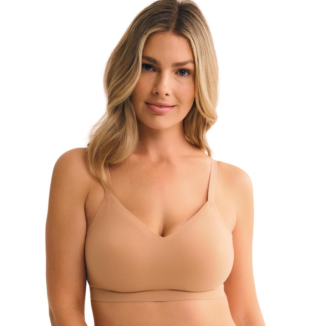 FloatleyCozy Adjustable Bra Comfort Wirefree Seamless Bra with Embedded Pad for Women