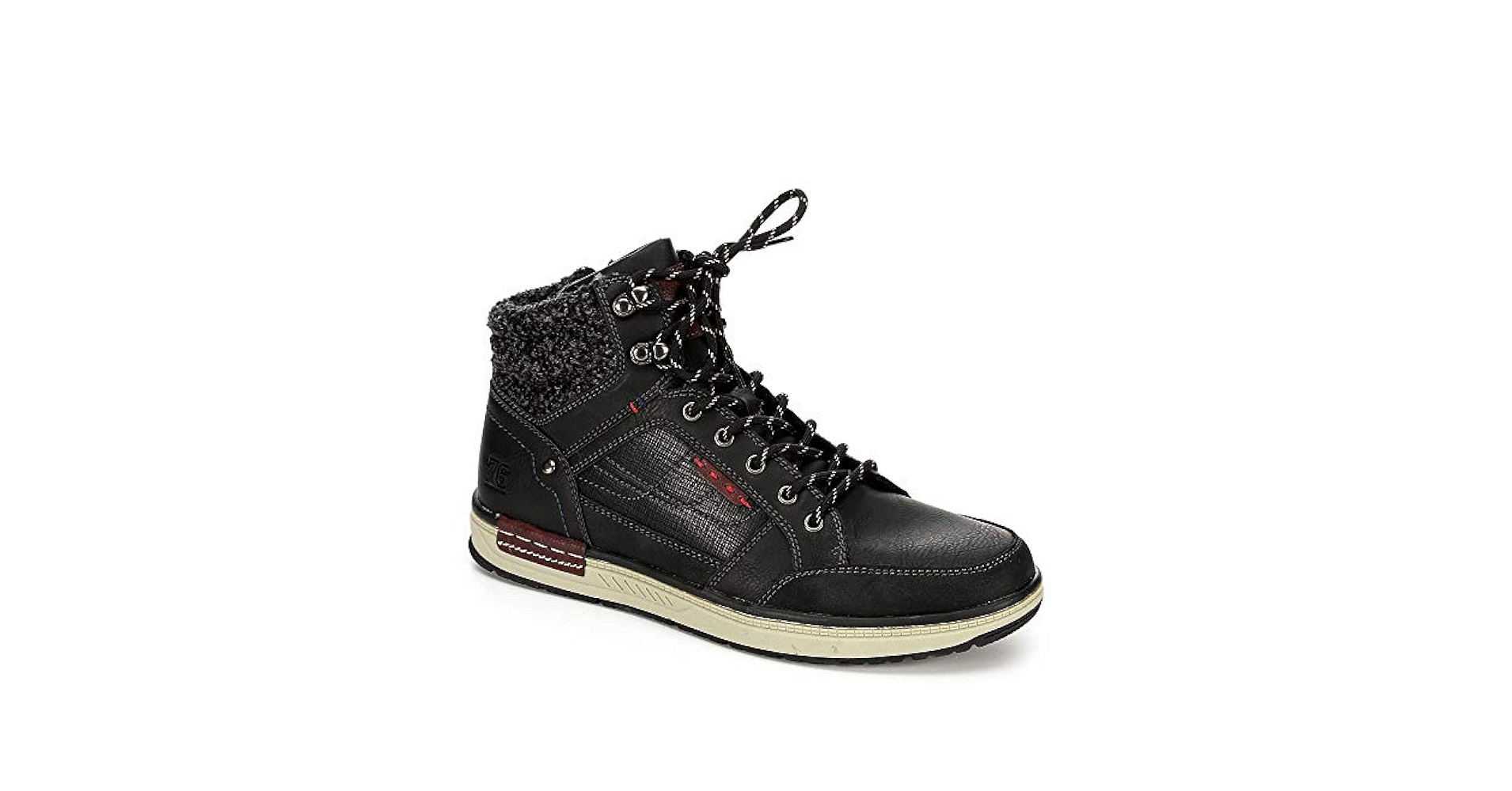 Amazon.com | Day Five Mens Lace Up Mid Cut Sneaker Boot