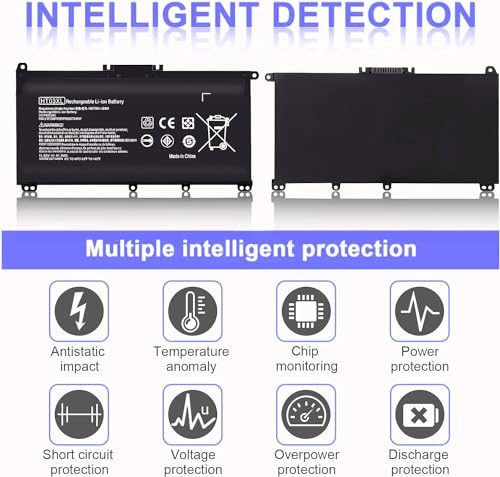 HT03XL ULTRAZONE Laptop Battery for HP Pavilion 14-CE 14-CF 14-CK 14-DF 15-CS 15-CW 15-DA 15-DB 15-DW 17-by 17-CA 250 255 G7 L11119-855 HSTNN-UB7J - Image 3