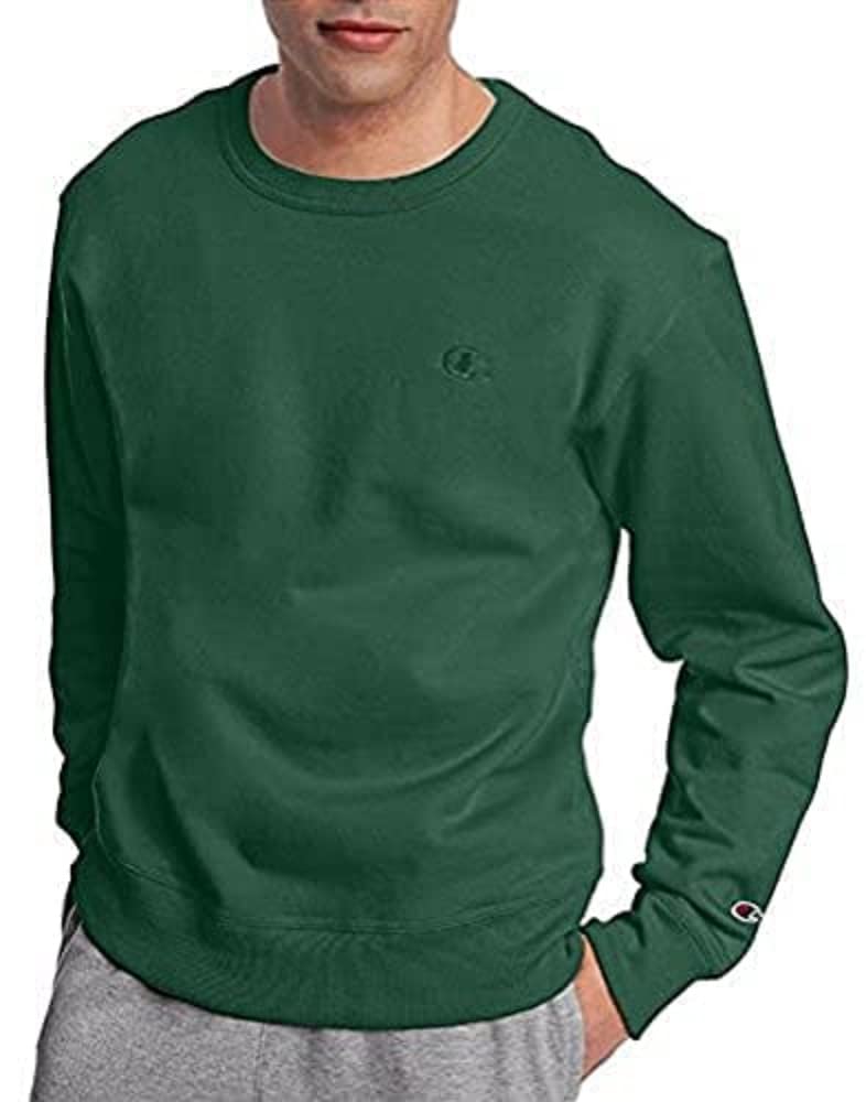 Men's Men's Crewneck Fleece Sweatshirt, Standard Fit, Midweight, C Logo, Available in Regular and Big & Tall