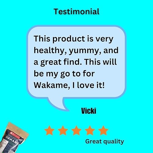 Miniatura 15 de Ocean's Balance Wakame Flakes orgánico – Algas marinas de la costa de Maine – Verduras marinas del océano Atlántico, perfectas para dieta