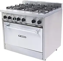 Fog�o a G�s Don Bidone 6 Bocas Acendimento Autom�tico Ven�ncio - FDB6F