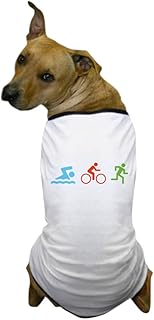 CafePress Triathlon Dog T Shirt Dog T-Shirt, Pet Clothing, Funny Dog Costume