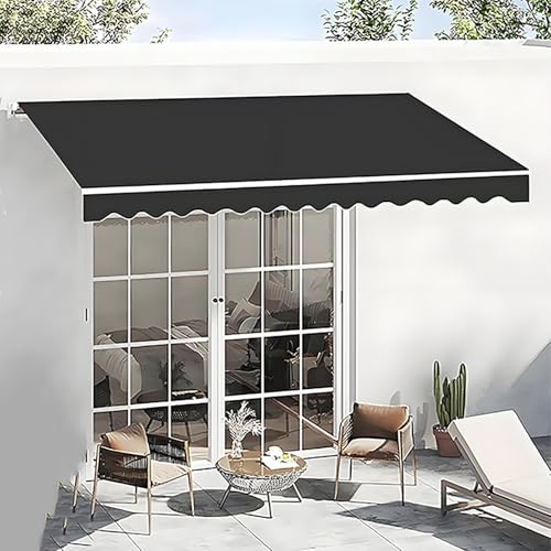 Toile pour auvent rétractable haut de gamme 4,9x2,4 m imperméable