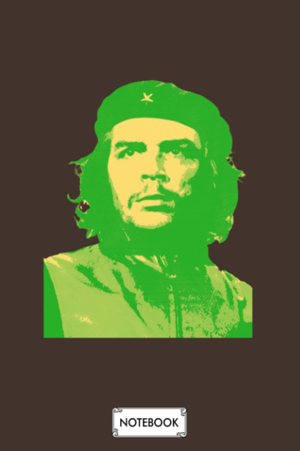 Mel GordonChe Guevara Retro Pop Art Green A72388 Notebook: 6x9 120 Pages, Journal, Planner, Lined College Ruled Paper, Diary, Matte Finish Cover