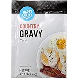Amazon Brand - Happy Belly Country Gravy Mix, 1.37 Oz