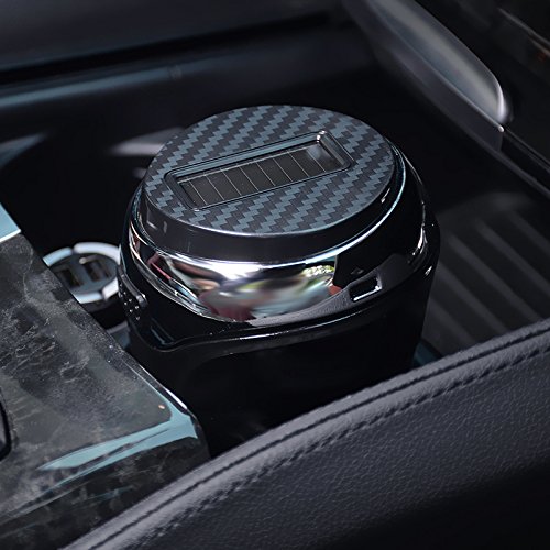 Preisvergleich Produktbild GPC Multifunktionaler Auto Aschenbecher - LED Lampe mit Deckel Universal Auto Persönlichkeit Kreative Auto Aschenbecher Hängen,Hohe Verbreitun,Aschenbecher