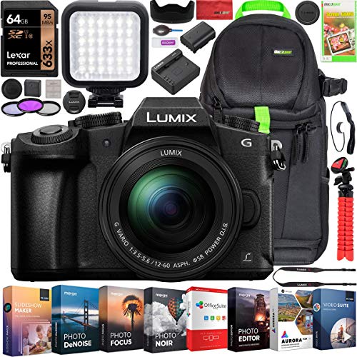 Panasonic DMC-G85MK LUMIX G85 Mirrorless 4K Camera Bundle