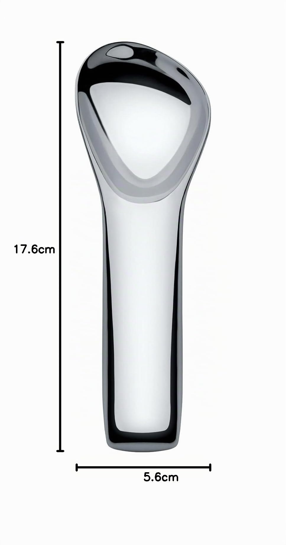 Alessi Koki Vs05 - Spatule à Glace Design, Acier Inoxydable 18/10