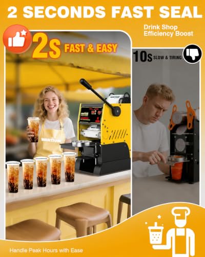 Commercial Bubble Tea Sealing Machine