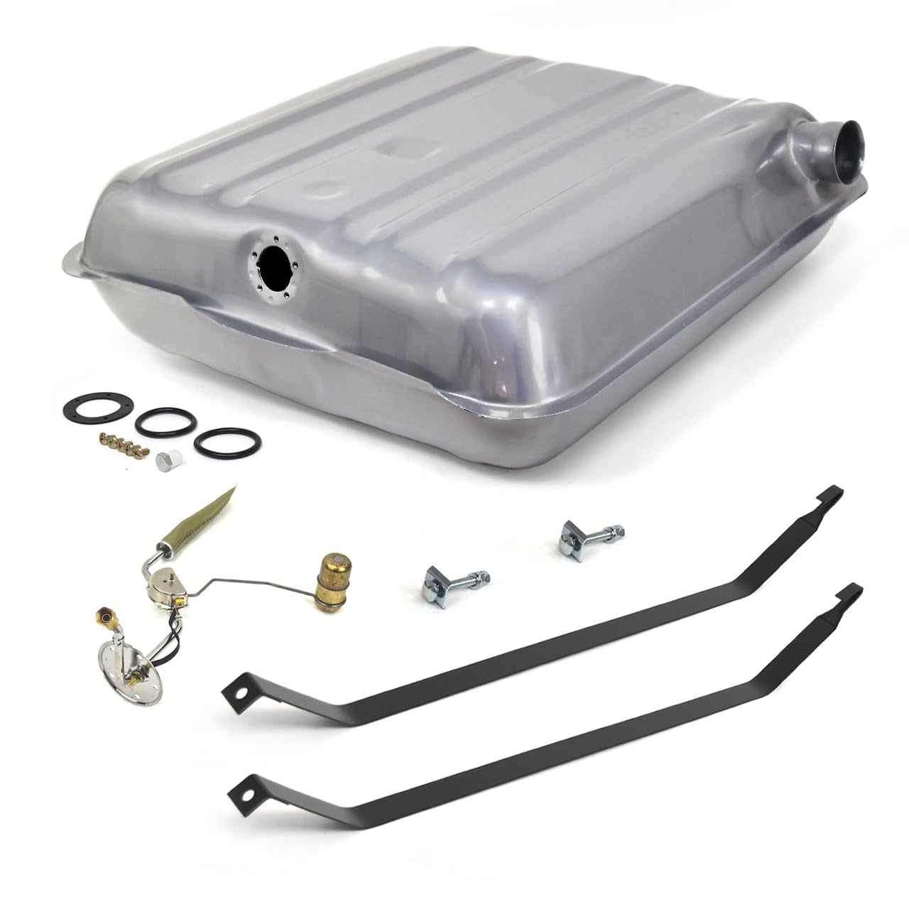 Fuel Tank Kit - 16 Gallon, 3/8" Sending Unit, Straps For Chevrolet Bel Air 1955-1956