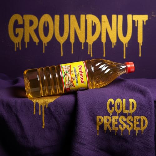 Image of Postman Cold Pressed Groundnut Oil 15L + 1L Extra | 16 Bottles, 910G Each