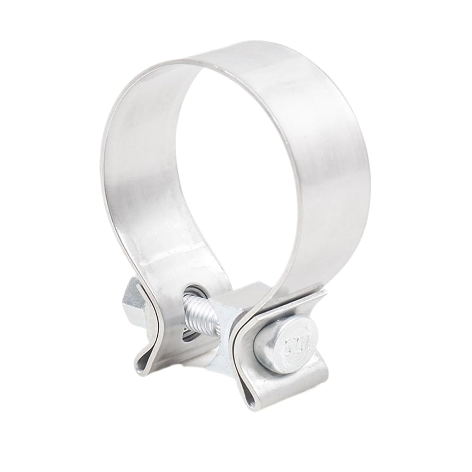 2.0" 2.25" 2.5" 2.75'' 3.0" 304 Stainless Steel Clamps Butt Joint Narrow Band Exhaust Exhaust Sleeve(2INCH)