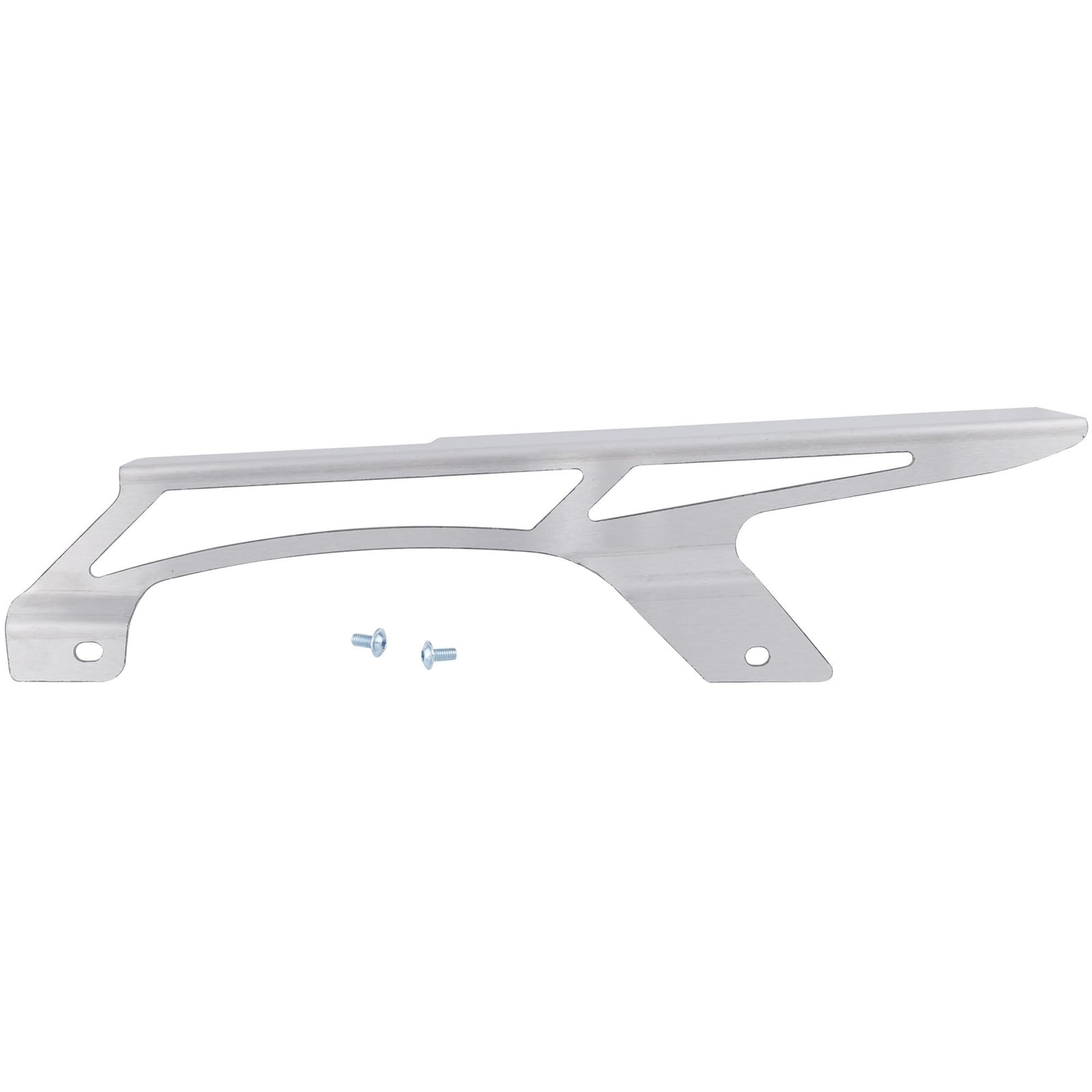 IBEX Kettenschutz Edelstahl, silber – kompatibel mit Suzuki DL 650/DL 1000 und SV‑Modellen