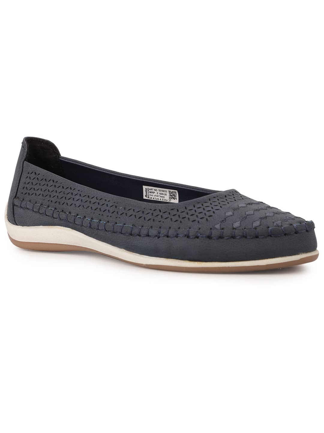 Bata Womens Pub Ballerinas, (5519033), 3 Blue (B09XBS9ZK1) Amazon Price History, Amazon Price Tracker