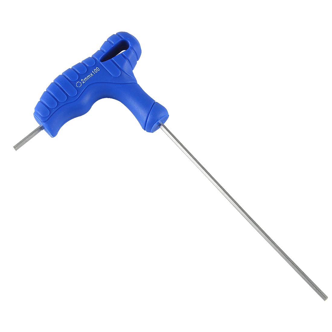 Larcele 2mm Llave Allen Hexagonal Llave Métrica con Mango en T,1 Pieza NLJBS-07