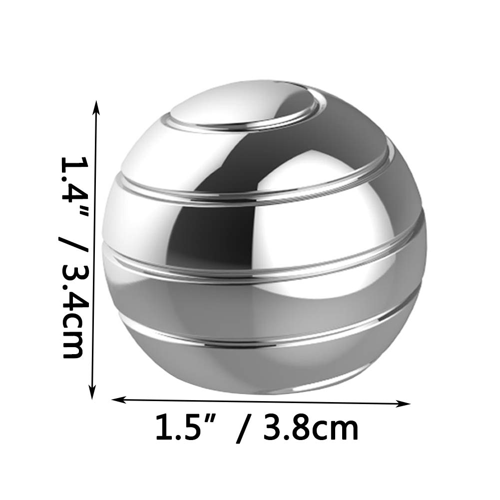 DBlosp Desk Toys,Full Body Optical Illusion Spinner Ball,Gifts