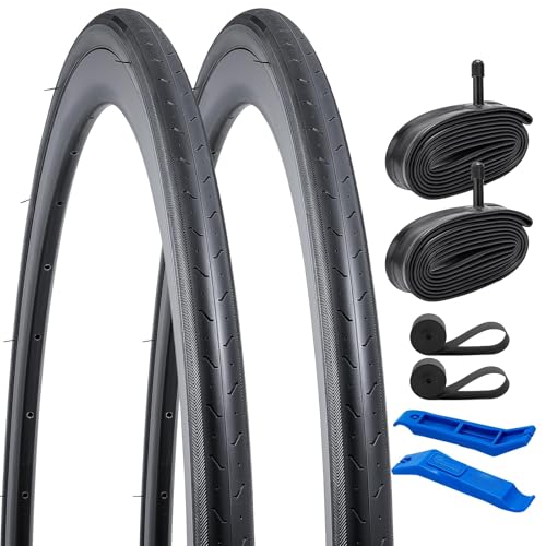 YUNSCM 2-PCS 24x1 3/8 (37-540) Wheelchair Tires and 24