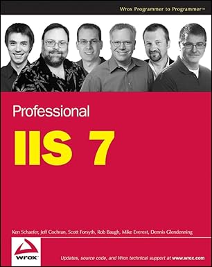 Professional IIS 7 (Programmer to Programmer) book cover