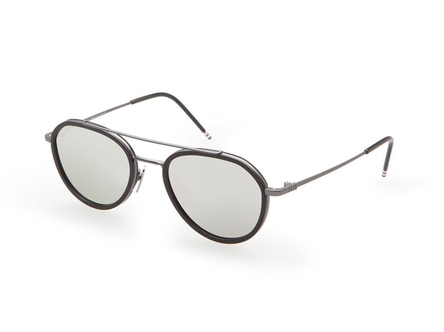 THOM BROWNE SUNGLASSES TB-801-A-GLD-BLK-51 | eBay