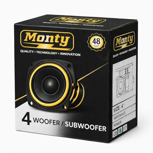 Image of 70W 4 Ohm Heavy Bass Woofer | Pure Copper Voice Coil | Imported Speaker