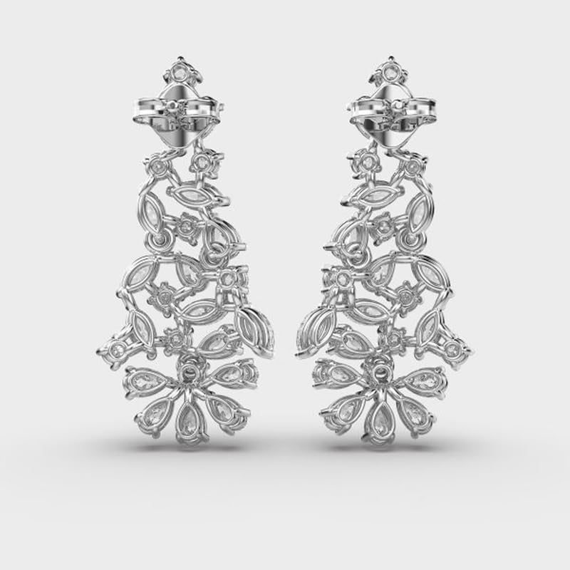 Boucles d'oreilles Royal Elegance argent 925 | Le cadeau idéal gravé - 4